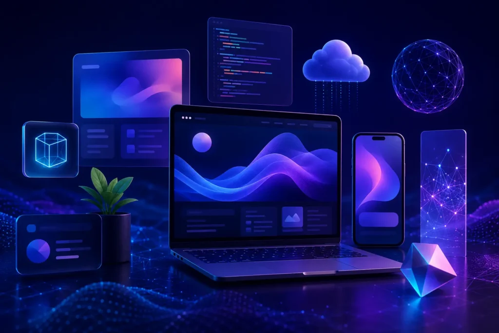 WEB mājas lapu izstrādes tendences, kas formē nākotni 2026. gadā